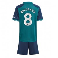 Fotbalové Dres Arsenal Martin Odegaard #8 Dětské Alternativní 2023-24 Krátký Rukáv (+ trenýrky)